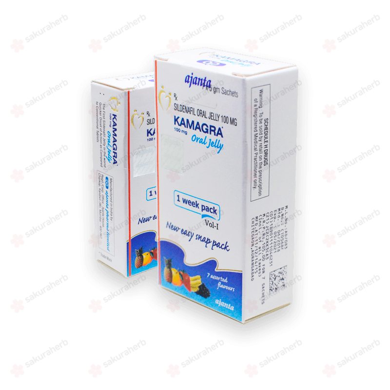 카마그라 오랄젤리 신형  (실데나필 Sildenafil 100mg)