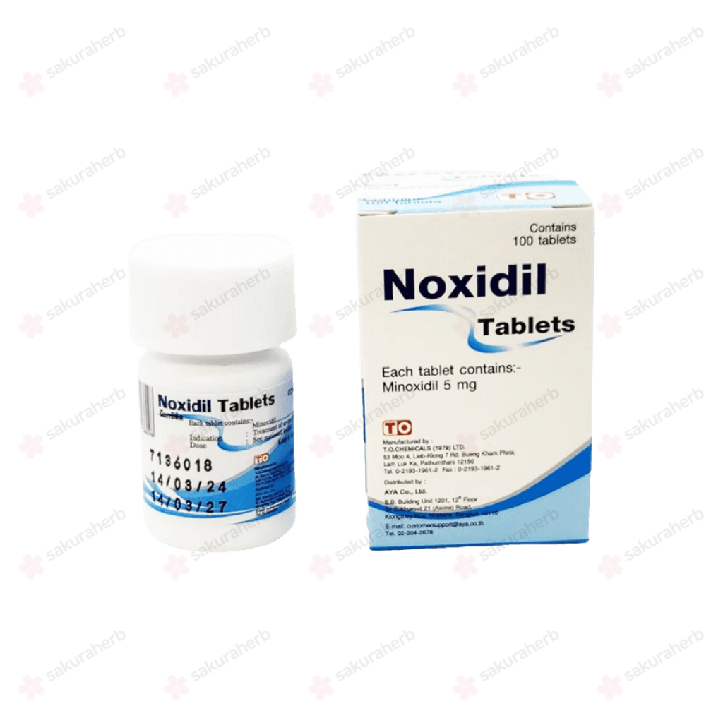 녹시딜 테블릿 보틀 (미녹시딜 Minoxidil 5mg)