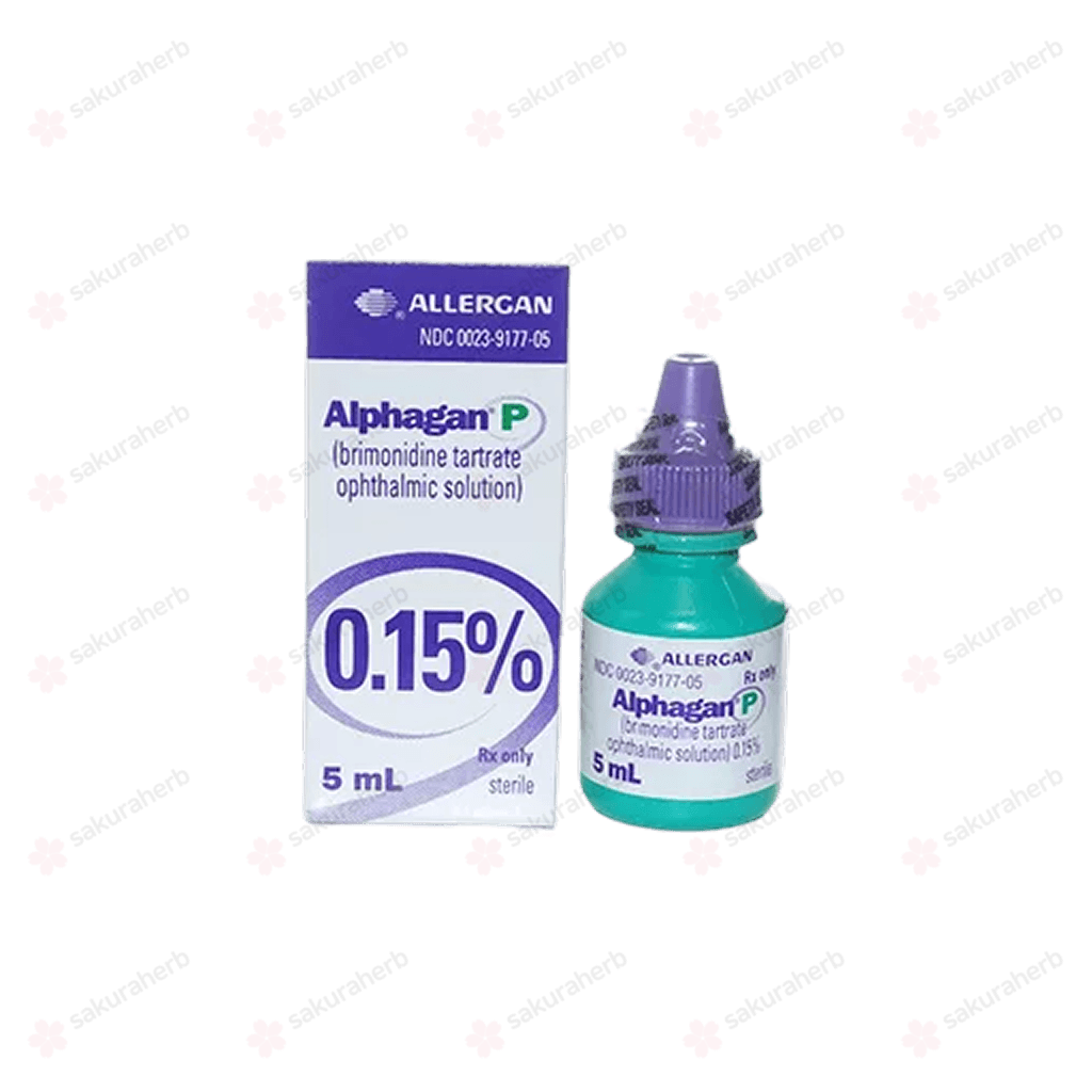 알파간 P 점안액 0.15% ( 브리모니딘타르타르산염  Brimonidine Tartrate 0.15% )