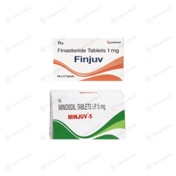 핀주브 + 민주브 (피나스테리드 + 미녹시딜 Finasteride + Minoxidil 1mg 5mg)