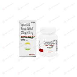 에믈레트라 ( 로피나비어 + 리토나비르 Lopinavir + Ritonavir 200mg + 50mg )