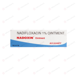 나독신 오인트먼트 (나디플록사신 nadifloxacin 1%)