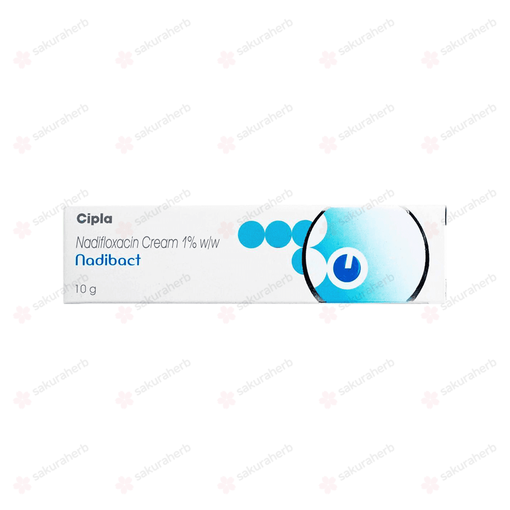 나디백트  크림 (나디플록사신 nadifloxacin 1%)