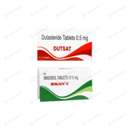 두사트 +민주브 5 (두타스테리드 Dutasteride 0.5mg + 미녹시딜 Minoxidil 5mg)