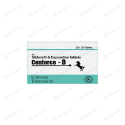 센포스 D (구연산 실데나필 Sildenafil Citrate 100mg + 다폭세틴 Dapoxetine 60mg)
