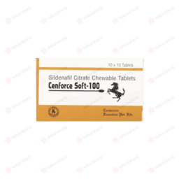 센포스 소프트 100 (구연산 실데나필 Sildenafil Citrate 100mg)