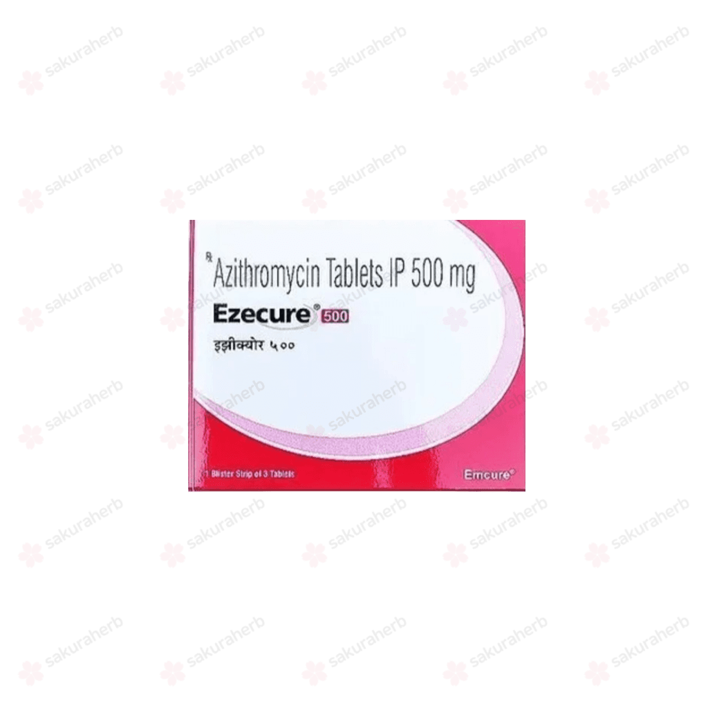 이지큐어 500 ( 아지트로마이신 Azithromycin 500mg )