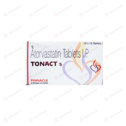 토낙트 – 5 ( 아토르바스타틴 Atorvastatin 5mg ) 토낙트 – 5 ( 아토르바스타틴 Atorvastatin 5mg )