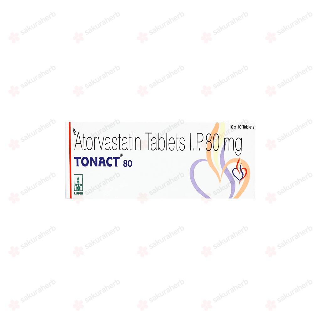 토낙트 – 80 ( 아토르바스타틴 Atorvastatin 80mg )
