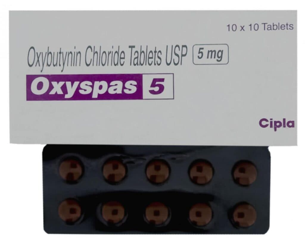 옥시파스 5 ( Oxybutynin 옥시부틴 5mg )