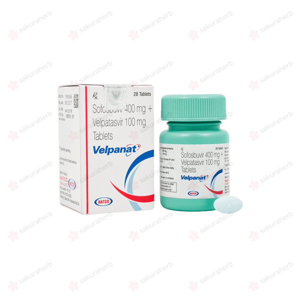벨파나트 (소포스부비르 Sofosbuvir 400mg + 벨파타스비르 Velpanat 100mg)
