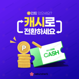100,000 포인트 > 100,000 원 캐쉬백