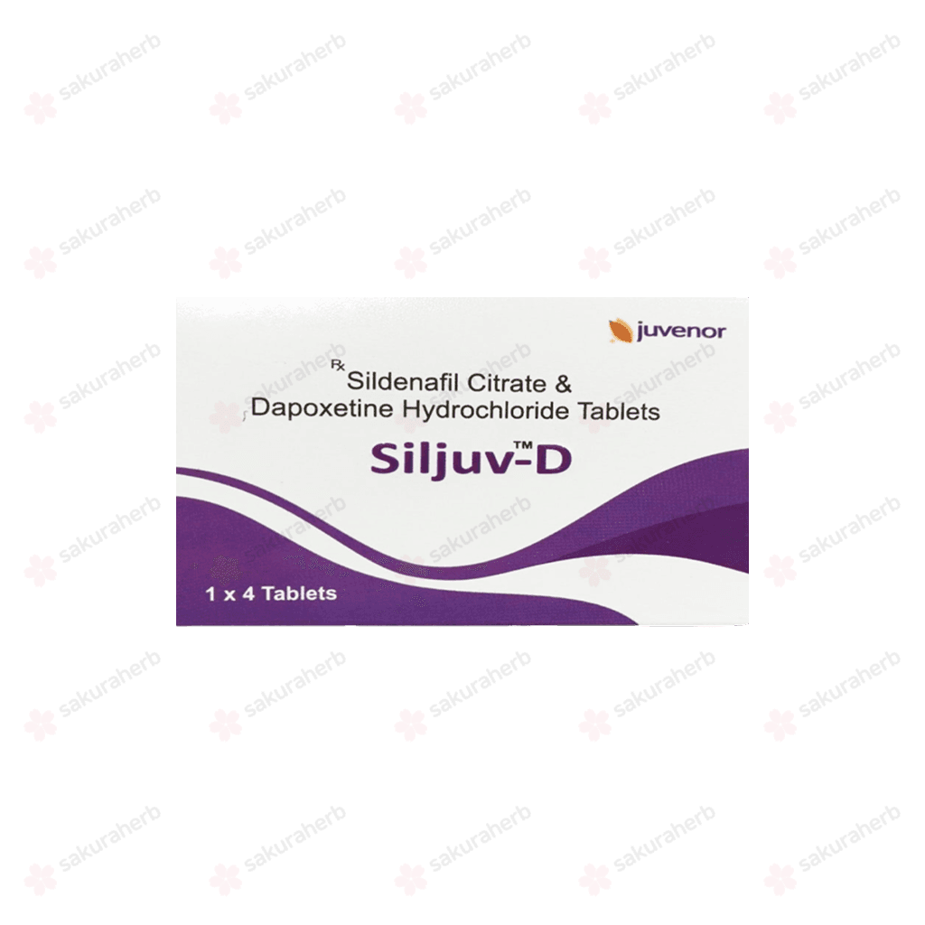 실주브 D (구연산 실데나필 Sildenafil Citrate 100mg + 다폭세틴 Dapoxetine 60mg)