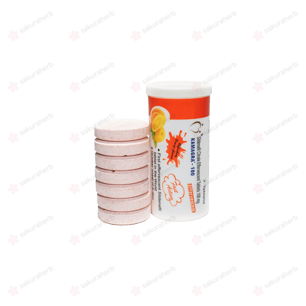 카마그라 발포정 (구연산 실데나필 Sildenafil Citrate 100mg)