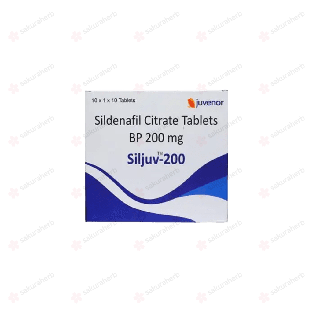 실주브 200 (구연산 실데나필 Sildenafil Citrate 200mg)