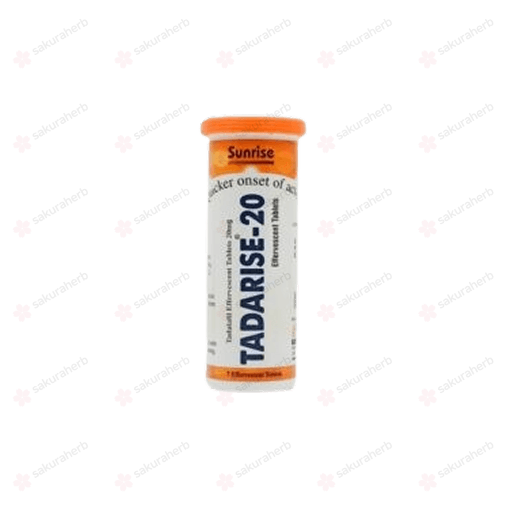 타다라이즈 발포정 (타다라필 Tadalafil 20mg)