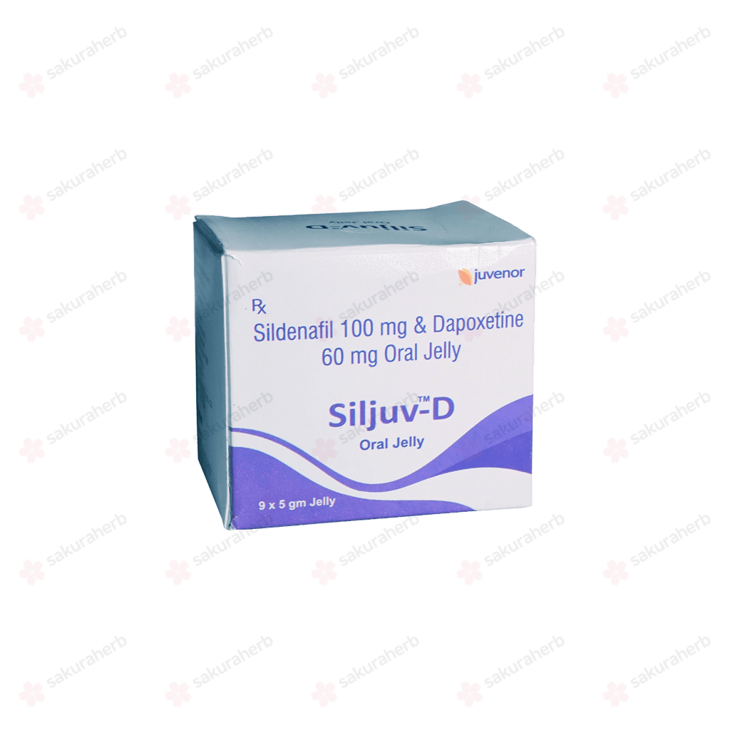 실주브 D 젤리 (구연산 실데나필 Sildenafil Citrate 100mg + 다폭세틴 Dapoxetine 60mg)