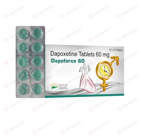 다포포스 60 다폭세틴 Dapoxetine 60mg)