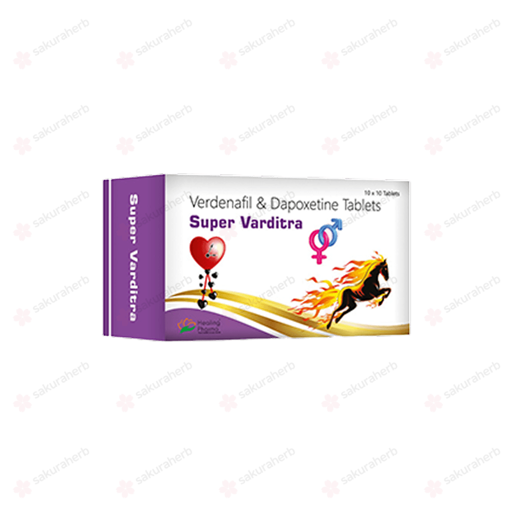 슈퍼 발디트라 (바데나필 Vadenafil 20mg + 다폭세틴Dapoxetine 60mg)