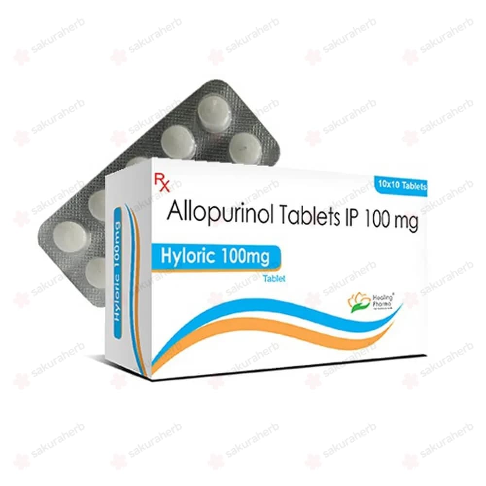 하이로릭 100mg ( 알로푸리놀 Allopurinol 100mg )