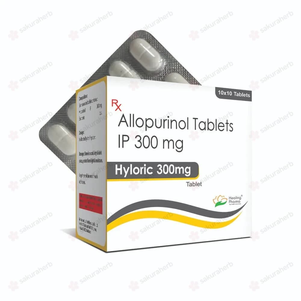 하이로릭 300mg ( 알로푸리놀 Allopurinol 300mg )