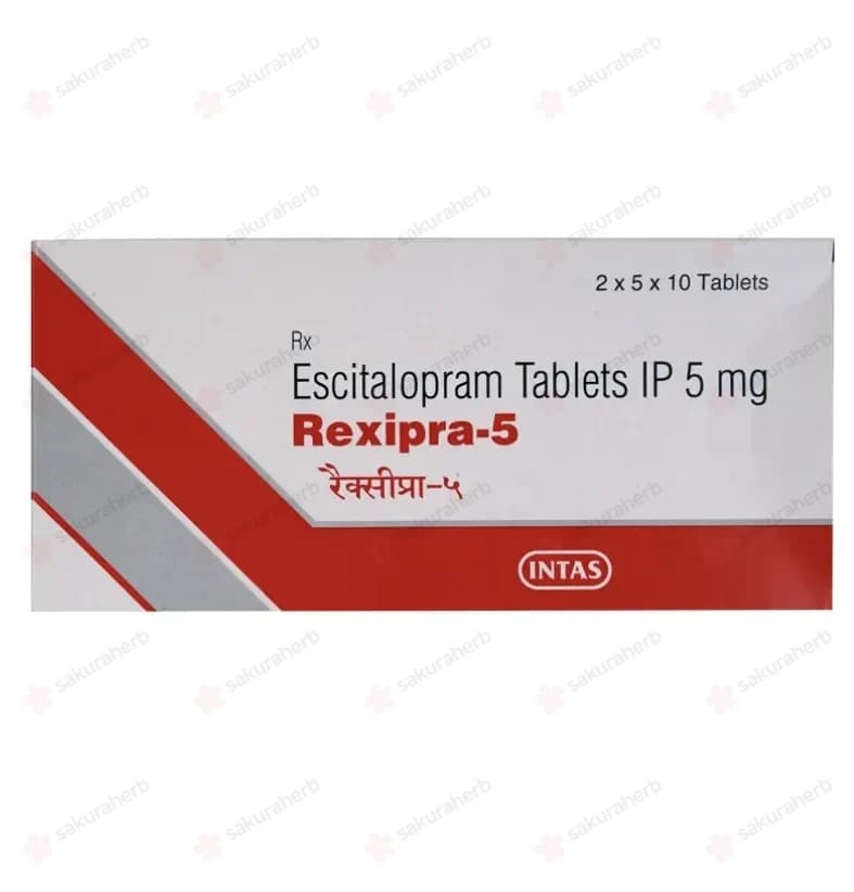 렉시프라-5 ( 에스시탈로프람 Escitalopram 5mg )