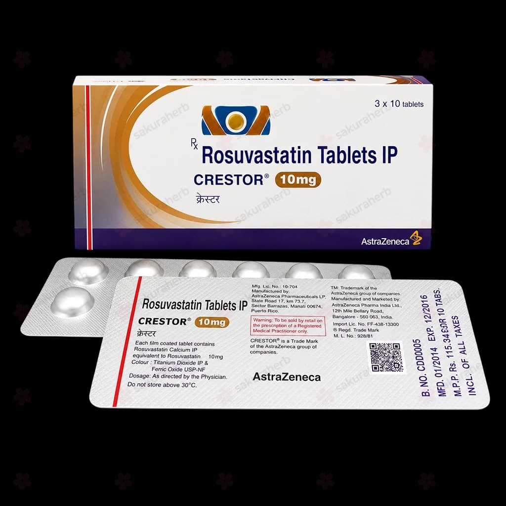 크레스토 10mg ( 로수바스타틴 Rosuvastatin 10mg )