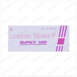 리페이스 100 ( 로사르탄 Losartan 100mg ) 리페이스 100 ( 로사르탄 Losartan 100mg )