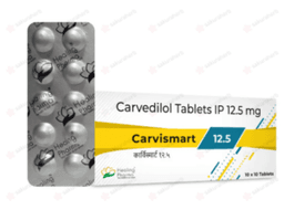 카르비스마트 12.5 ( 카르베딜롤 Carvedilol 12.5mg )