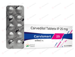 카르비스마트 25 ( 카르베딜롤 Carvedilol 25mg )