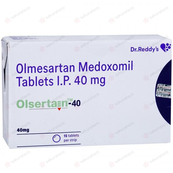 올세르탄 40 ( 올메사르탄 메독소밀 Olmesartan Medoxomil 40mg )