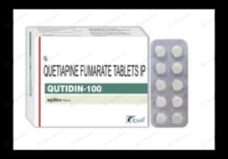 쿠티딘 100 ( 쿠에티아핀 푸마르산염 Quetiapine Fumarate 100mg )