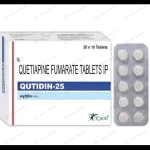 쿠티딘 25 ( 쿠에티아핀 푸마르산염 Quetiapine Fumarate 25mg )