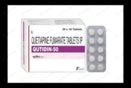 쿠티딘 50 ( 쿠에티아핀 푸마르산염 Quetiapine Fumarate 50mg )
