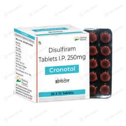 크로노톨 ( 디설피람 Disulfiram 250mg ) 크로노톨 ( 디설피람 Disulfiram 250mg )