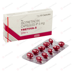 트레티바 5 (이소트레티논 Isotretinoin 5mg) 트레티바 5 (이소트레티논 Isotretinoin 5mg)