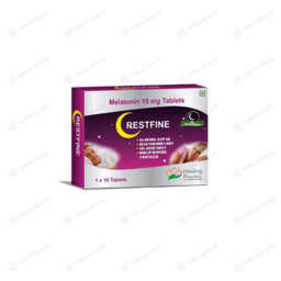 레스트파인 10mg (멜라토닌 Melatonin 10mg) 레스트파인 10mg (멜라토닌 Melatonin 10mg)