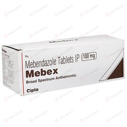메벡스 100 (메벤다졸 Mebendazole 100mg) 메벡스 100 (메벤다졸 Mebendazole 100mg)