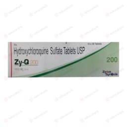 ZY-Q 200 (하이드록시클로로퀸 Hydroxychloroquine 200mg) ZY-Q 200 (하이드록시클로로퀸 Hydroxychloroquine 200mg)