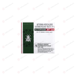 글리시파지 SR 1000mg (메트포르민 Metformin Hydrochloride 1000mg) 글리시파지 SR 1000mg (메트포르민 Metformin Hydrochloride 1000mg)