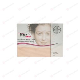 다이아나 35 ( 시프로테론 + 에치닐에스트라디올 Cyproterone + Ethinyl Estradiol 2mg + 0.035mg ) 다이아나 35 ( 시프로테론 + 에치닐에스트라디올 Cyproterone + Ethinyl Estradiol 2mg + 0.035mg )