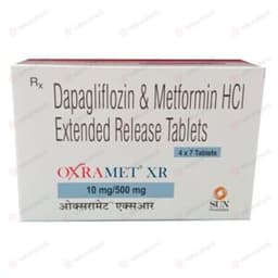 옥스라메트 XR 10/500mg (다파글리플로진 Dapagliflozin 10mg + 메트포르민 Metformin 500mg) 옥스라메트 XR 10/500mg (다파글리플로진 Dapagliflozin 10mg + 메트포르민 Metformin 500mg)