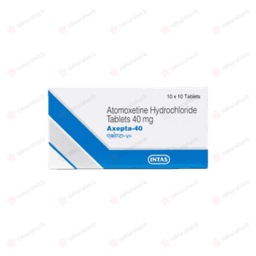 아셉타 40 (아토목세틴 염산염 Atomoxetine Hydrochloride 40mg) 아셉타 40 (아토목세틴 염산염 Atomoxetine Hydrochloride 40mg)