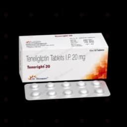 테네라이트 20 ( 테네리글립틴 Teneligliptin 20mg ) 테네라이트 20 ( 테네리글립틴 Teneligliptin 20mg )