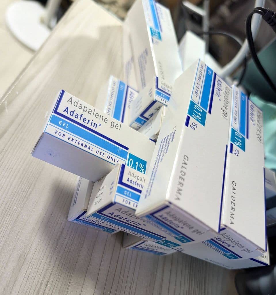 후기 - 아다팔렌겔 0.1% 15g (아다페린 Adapalene 0.1%) - 6개